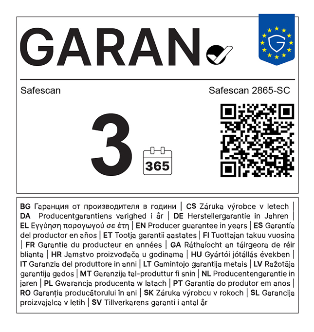 Garan info Label