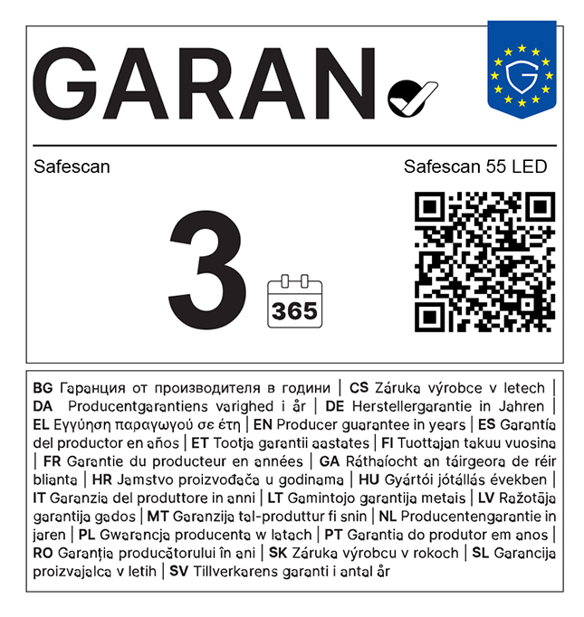 Garan info Label