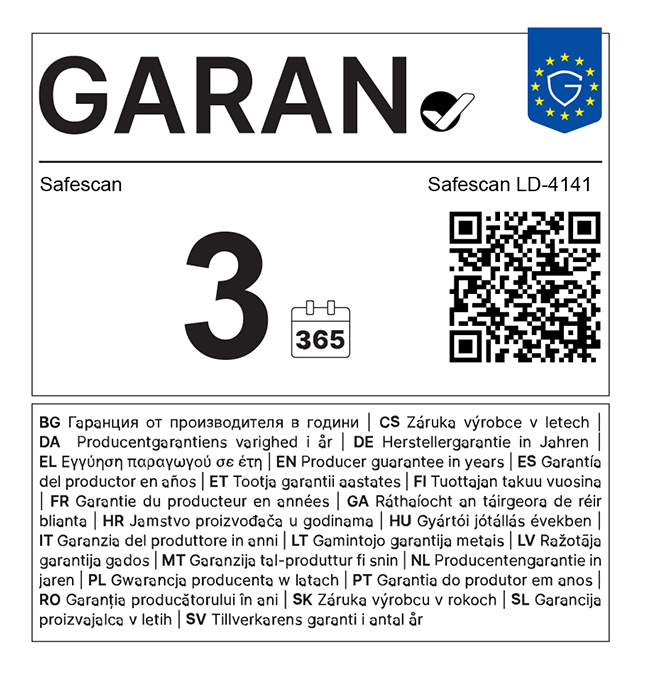 Garan info Label