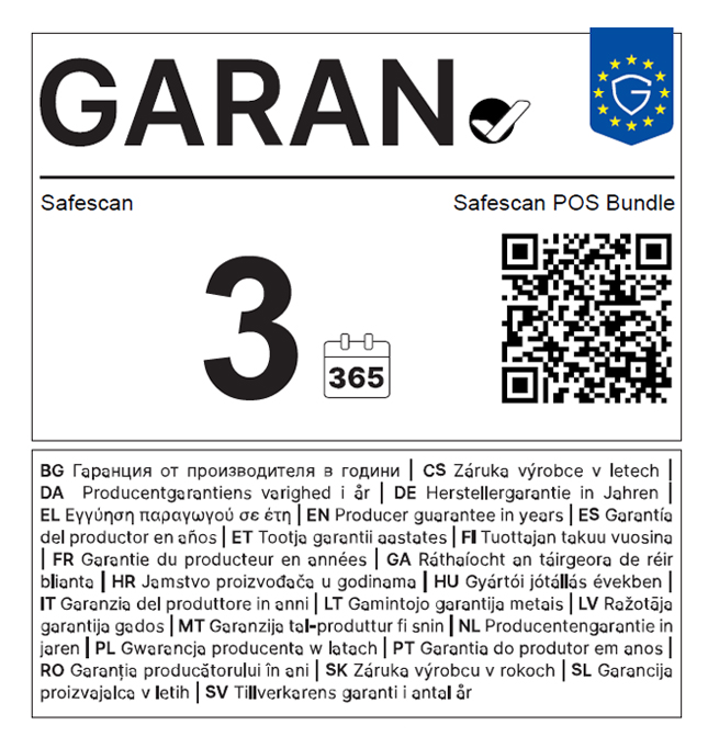 Garan info Label